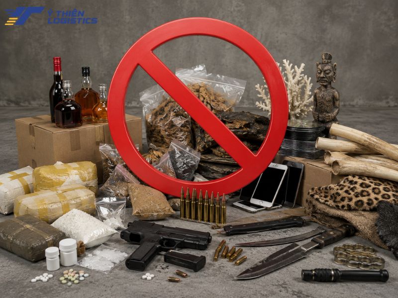 danh mục hàng hóa cấm nhập khẩu